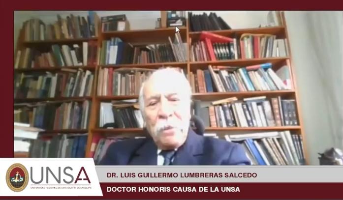 UNSA declara Doctor Honoris Causa al reconocido antropólogo Luis Lumbreras