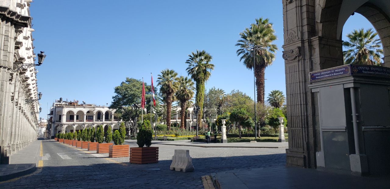 Cerrarán accesos vehicular y peatonal los días 14 y 15 de agosto a la Plaza de Armas por aniversario de Arequipa