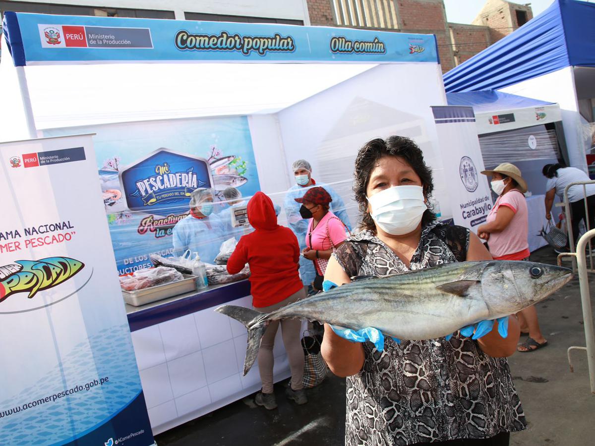 Hoy sábado venderán pescado fresco desde 5 soles el kilo en Socabaya gracias a campaña “A Comer Pescado”