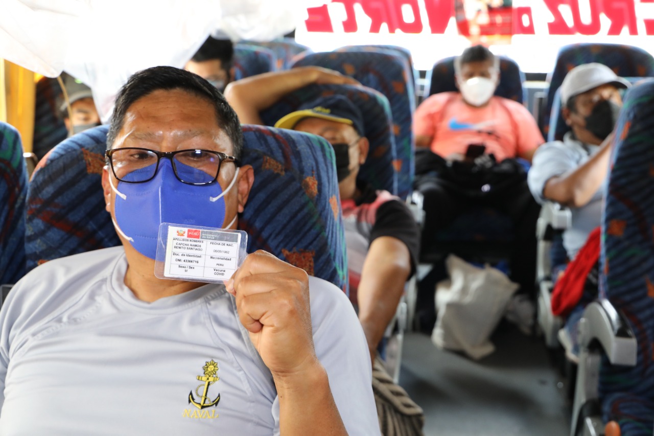Sutran supervisó cumplimiento de protocolos sanitarios en el servicio interprovincial de pasajeros