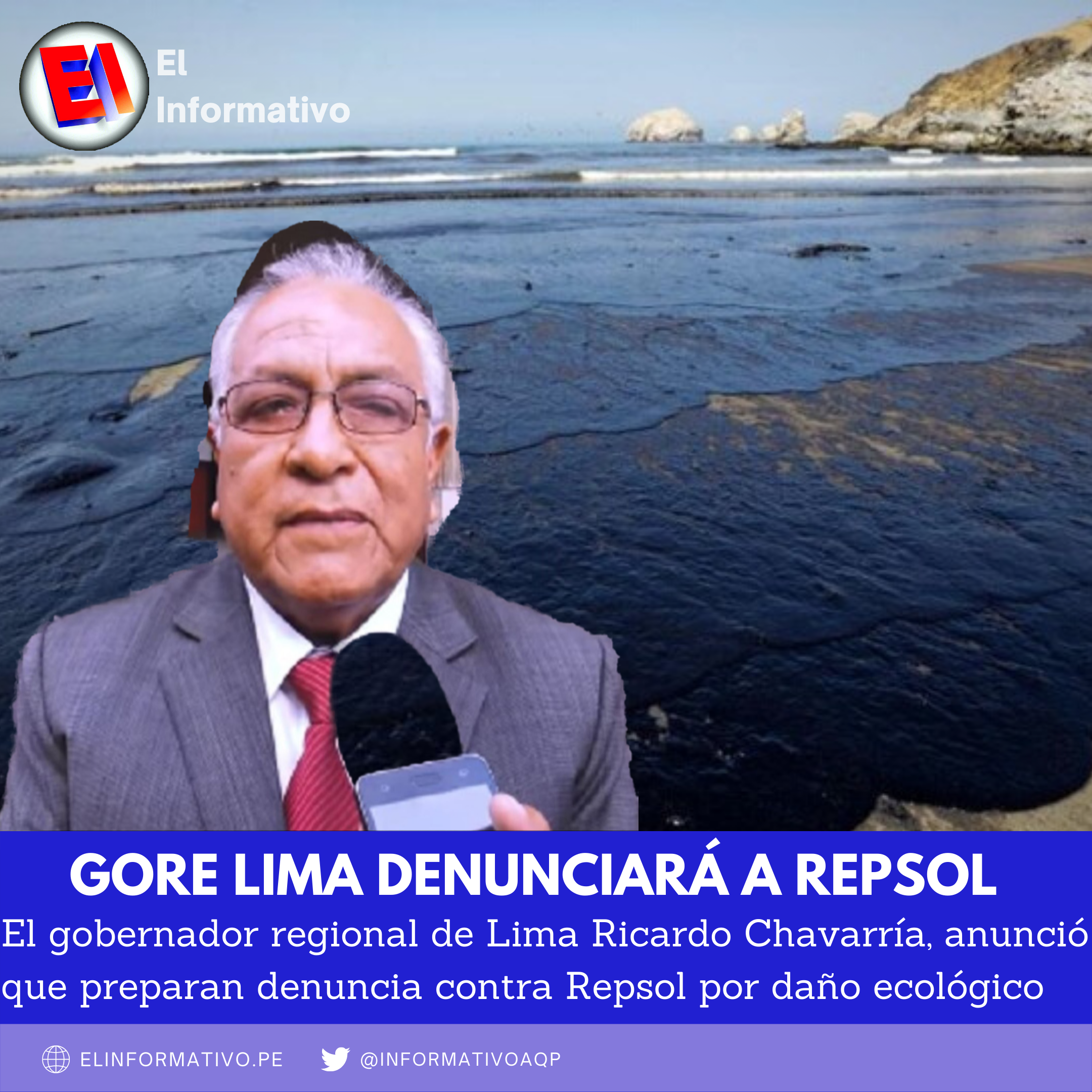 Gobierno regional de Lima demandará a Repsol por daños y perjuicios tras derrame de petróleo