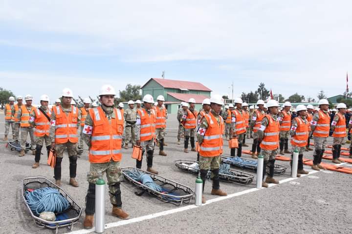 Fuerzas Armadas participarán en Simulacro Nacional Multipeligro del 31 de junio en Arequipa