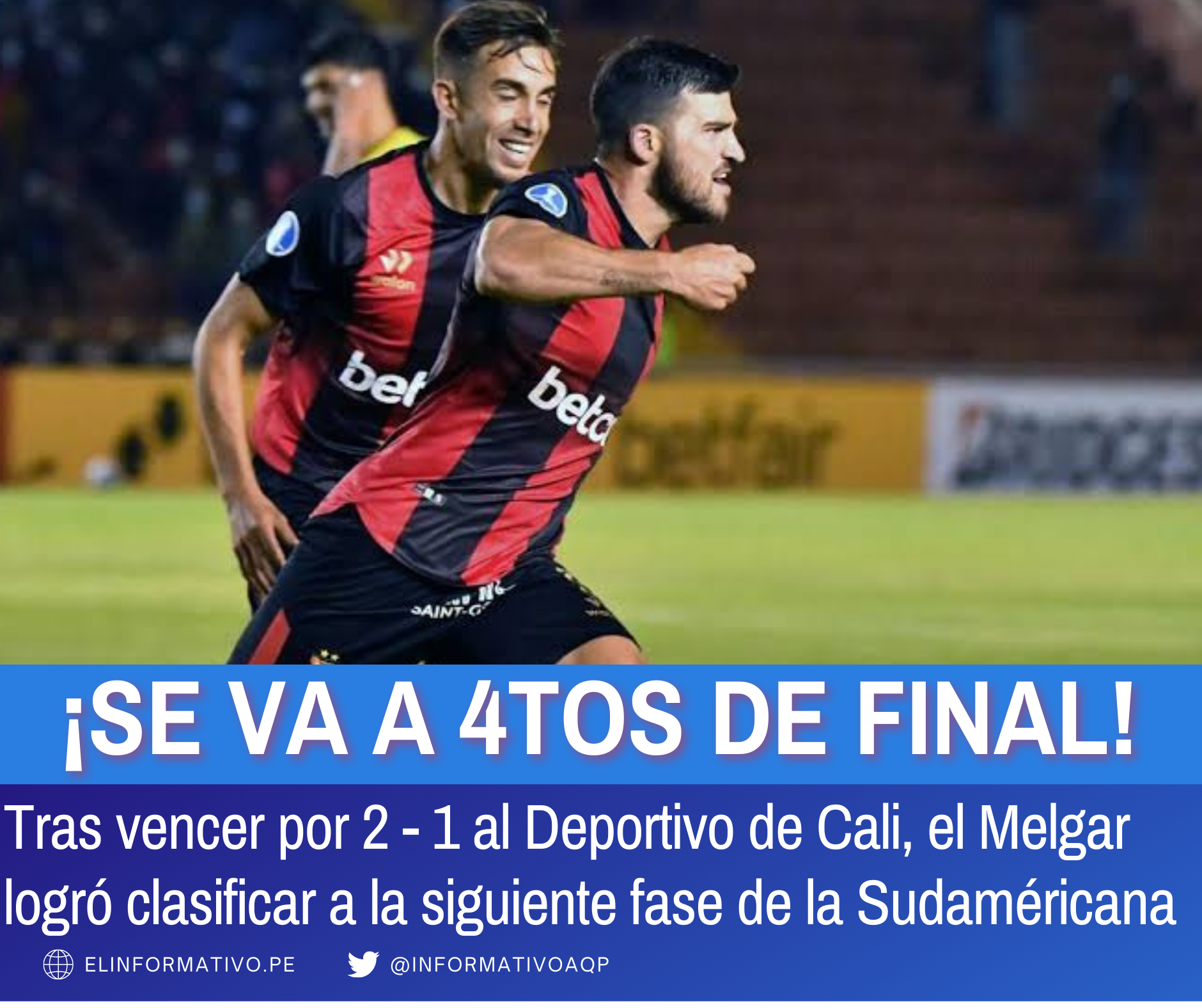 FBC Melgar está en Cuartos de final de la Copa Sudaméricana