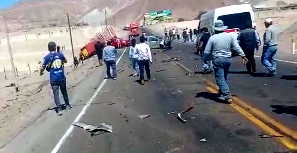 Fatal accidente de tránsito ocurrió en la variante de Uchumayo