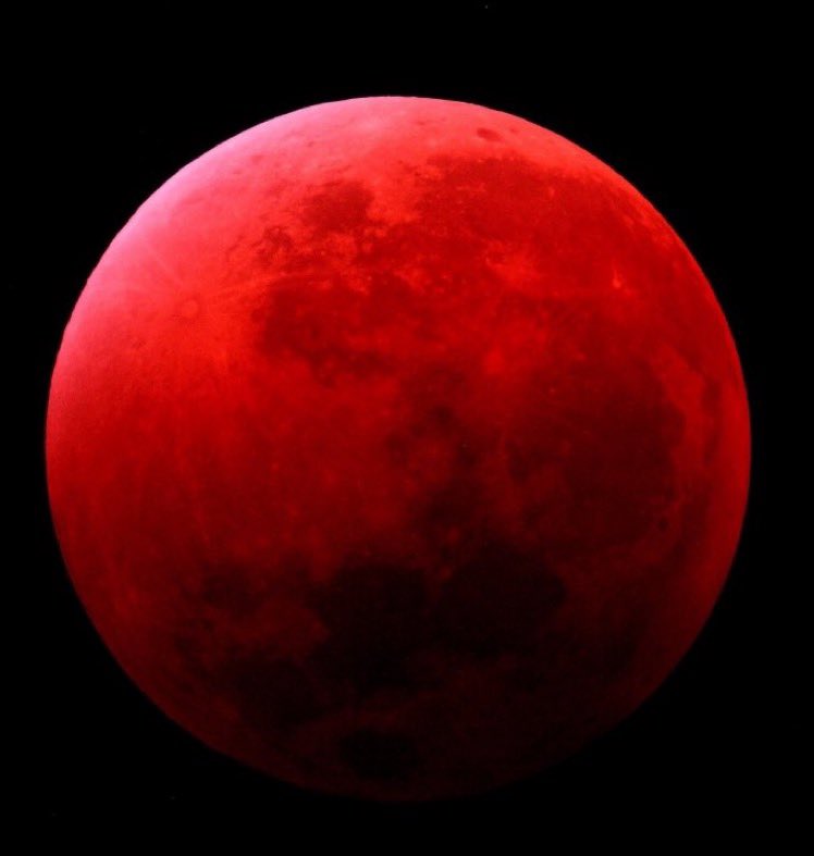 Luna Roja será vista en América Latina