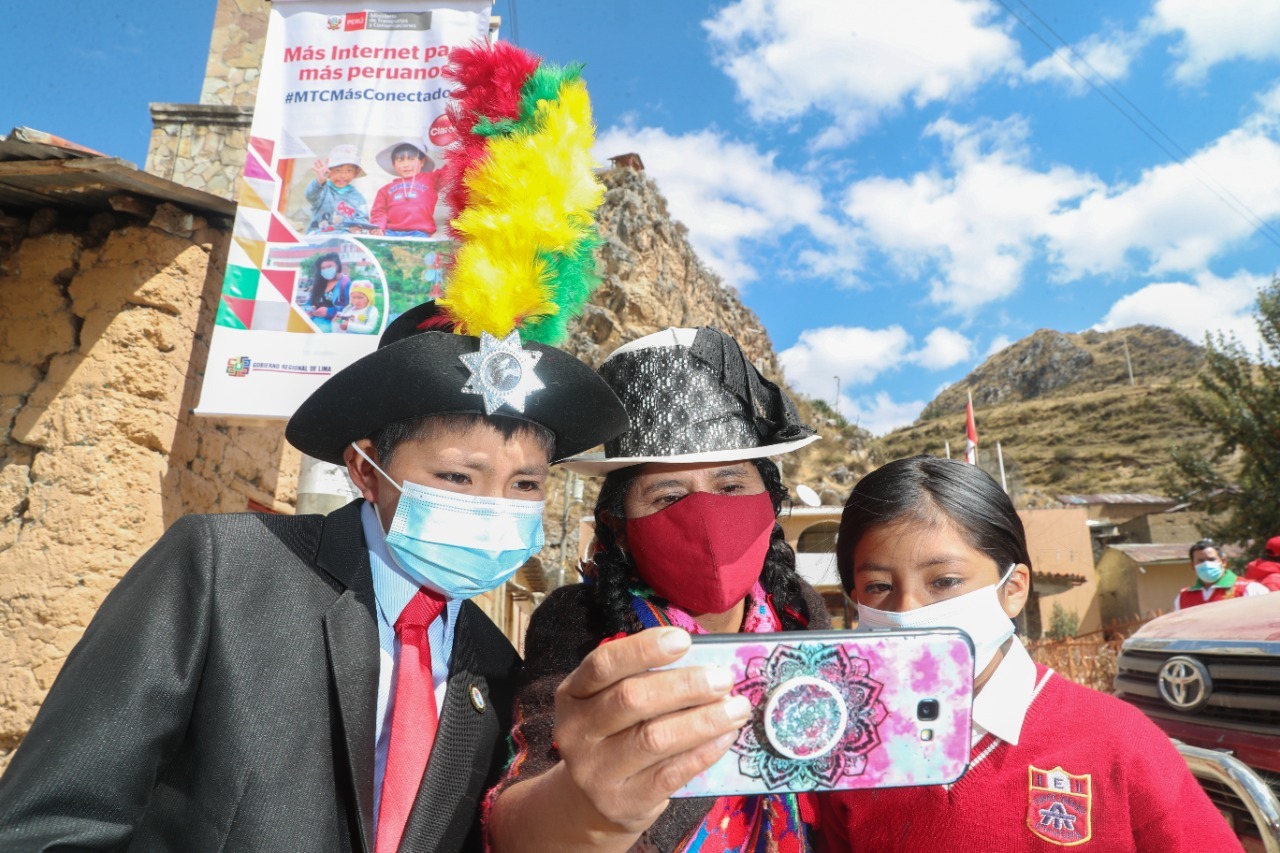 Más de 22 mil peruanos de zonas rurales accederán a servicios de telecomunicaciones por primera vez
