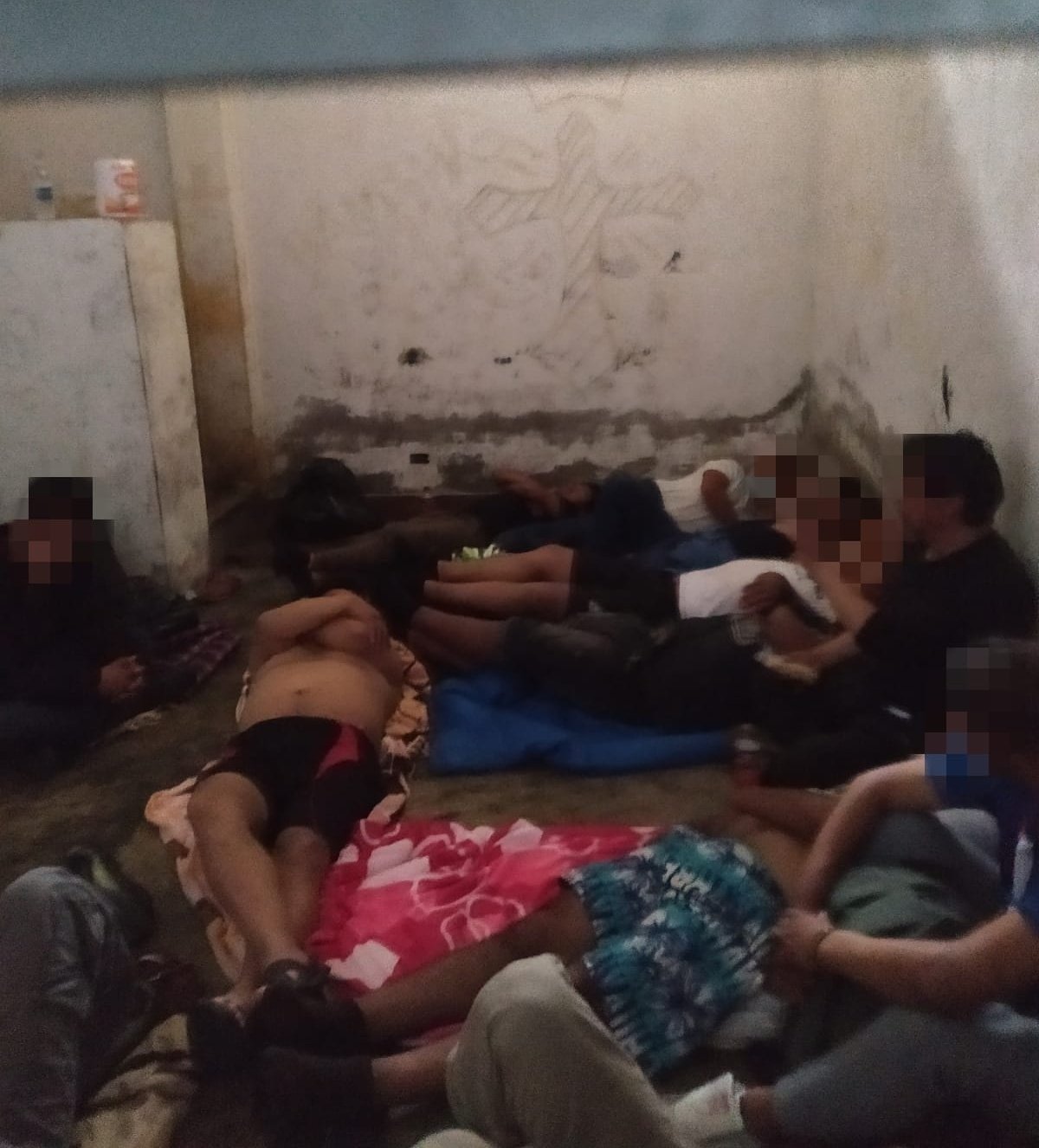 Imágenes muestran el hacinamiento de los detenidos de la Universidad San Marcos