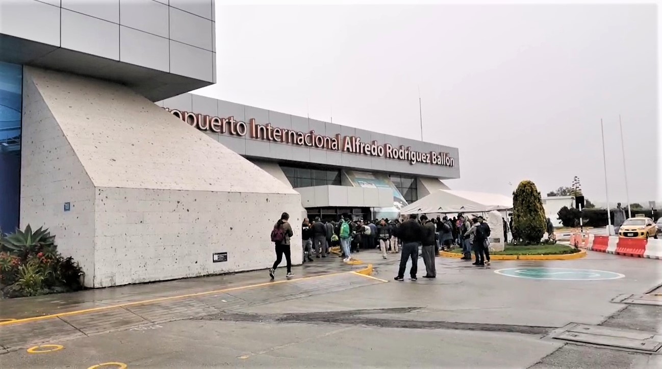 Por cuestiones climatológicas esta mañana no ingresaron vuelos a la ciudad de Arequipa