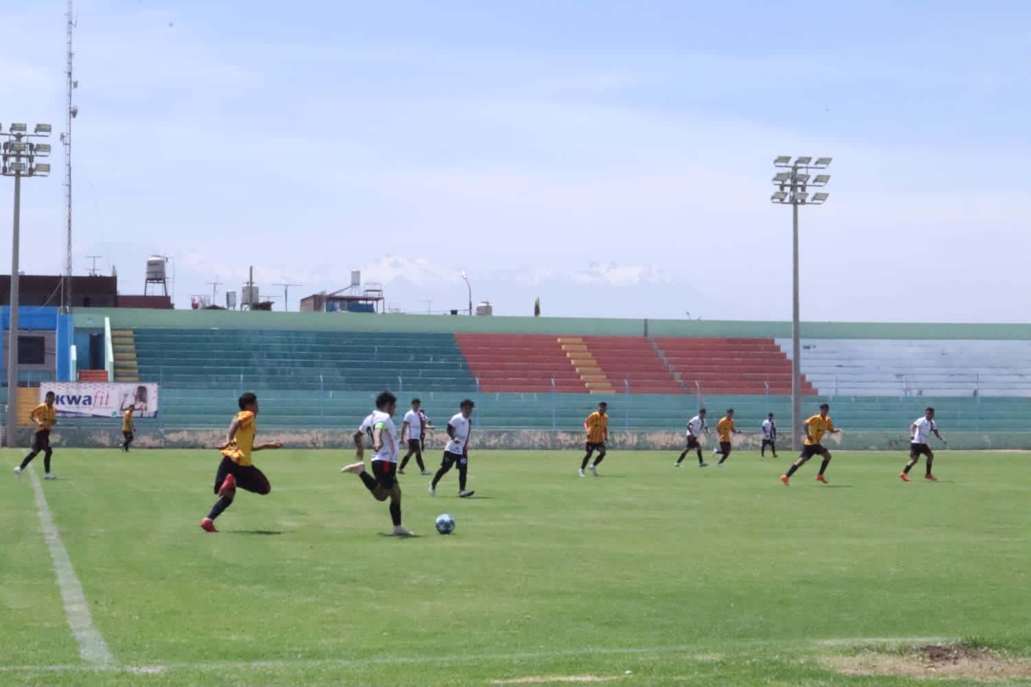 Inició campeonato de la primera división de la liga de fútbol de Cayma