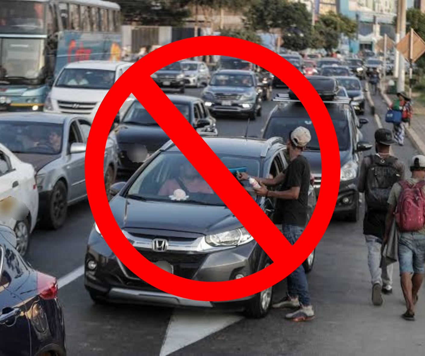 Alcalde y regidores de Lima votaron a favor de prohibir el servicio de limpiaparabrisas en las calles