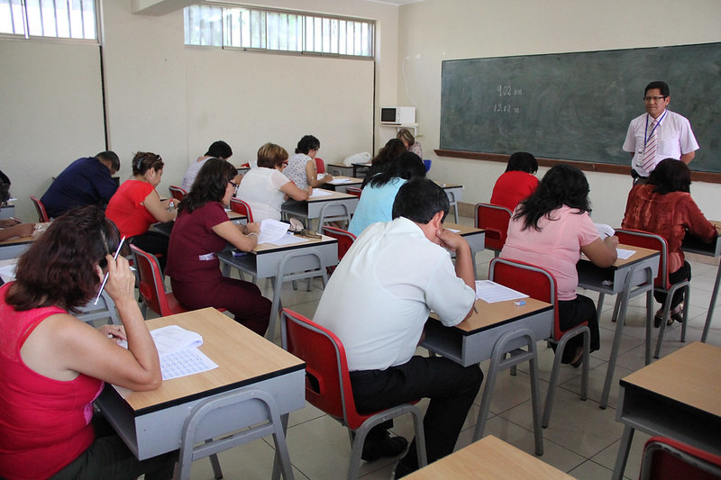 Más de 1800 docentes rindieron prueba excepcional del concurso de ingreso a la Carrera Pública Magisterial