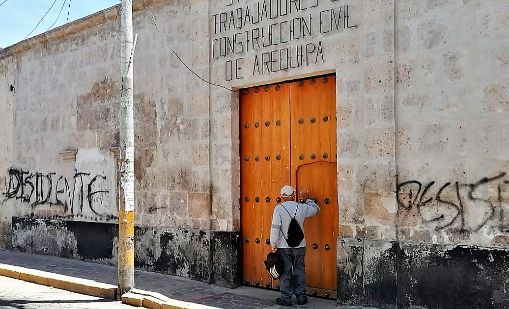 Primer colegiado penal sentencia a 15 años de cárcel a 2 dirigentes de construcción civil de Arequipa a 15 años de cárcel