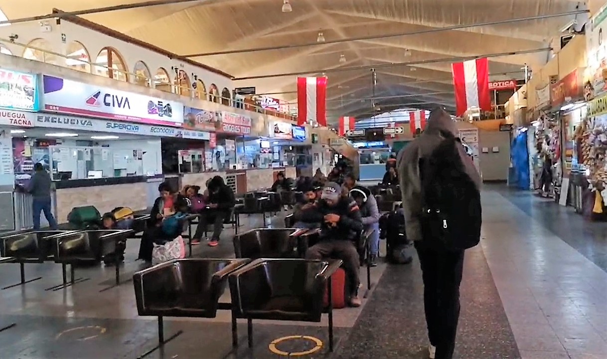 Empresas de transporte interprovincial de pasajeros retomaron la venta de pasajes a diversos destinos en Arequipa
