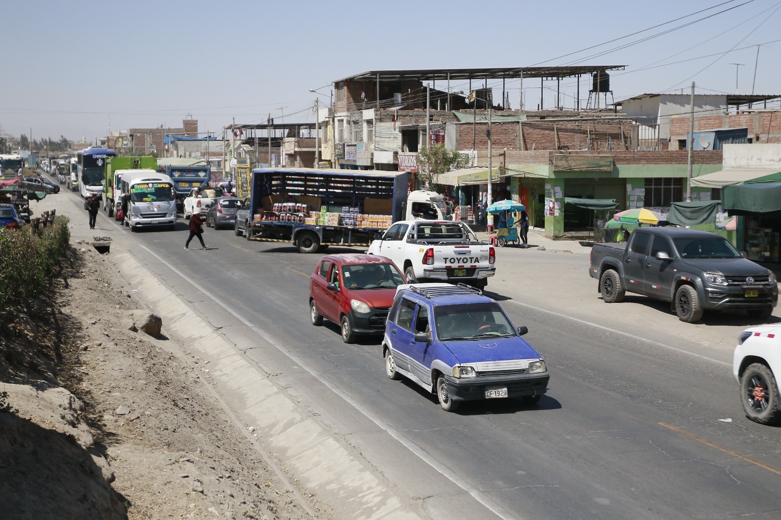 En octubre se colocarán reductores de velocidad en la vía Arequipa – Yura
