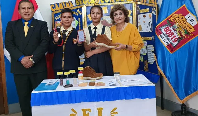 Estudiantes ganan concurso de ciencias al elaborar zapatos con GPS ante ola de secuestros