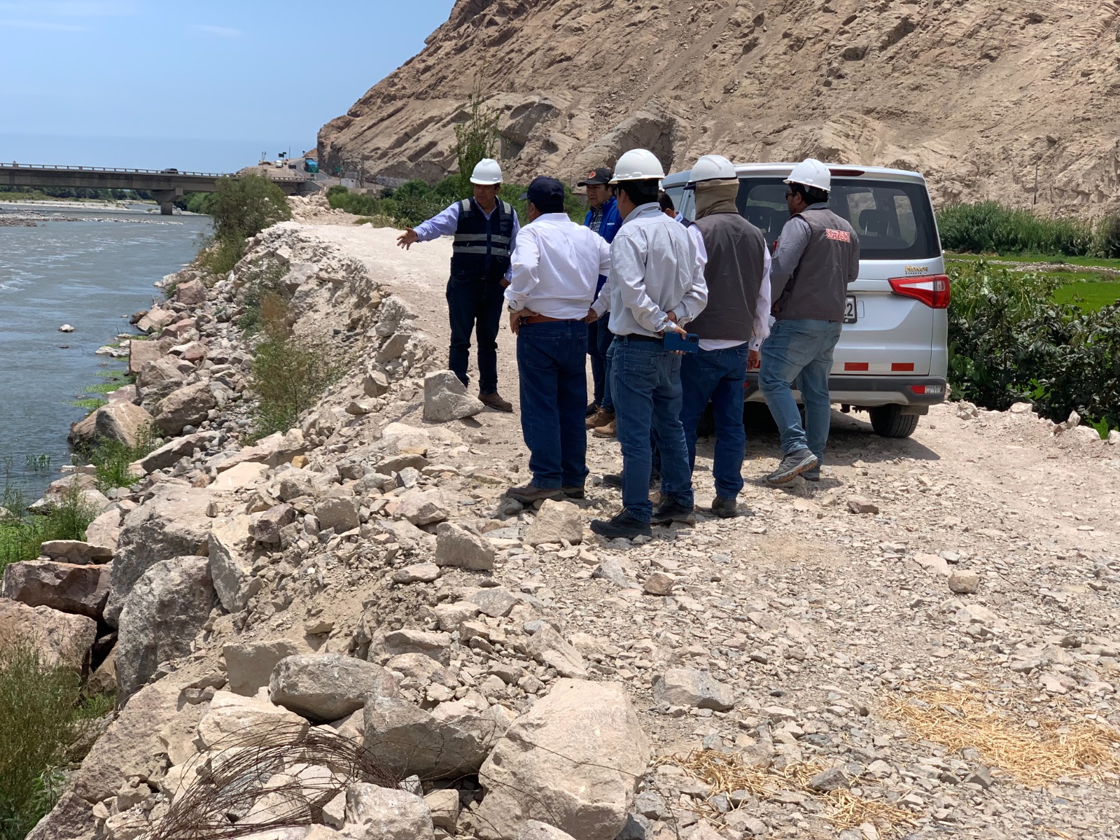 Gobierno Regional de Arequipa inicia trabajos preventivos a lo largo del río Ocoña