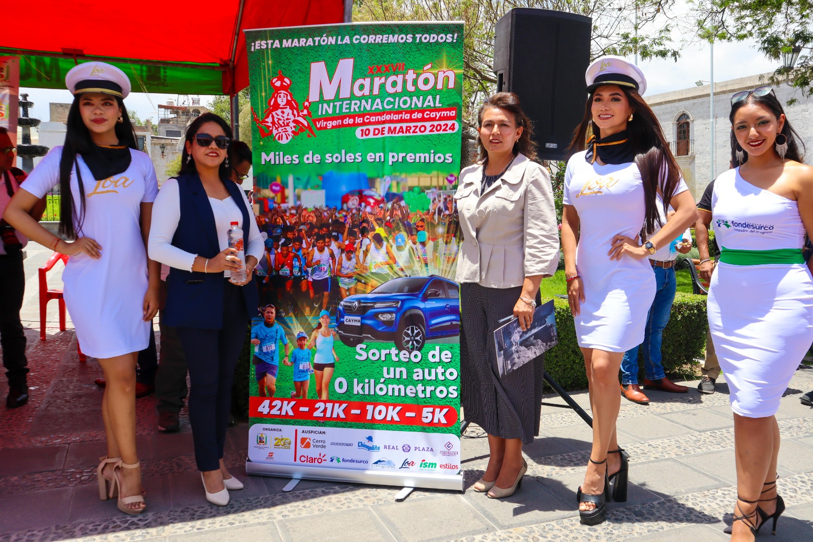 Iniciaron inscripciones para la Maratón Internacional Virgen de la Candelaria de Cayma