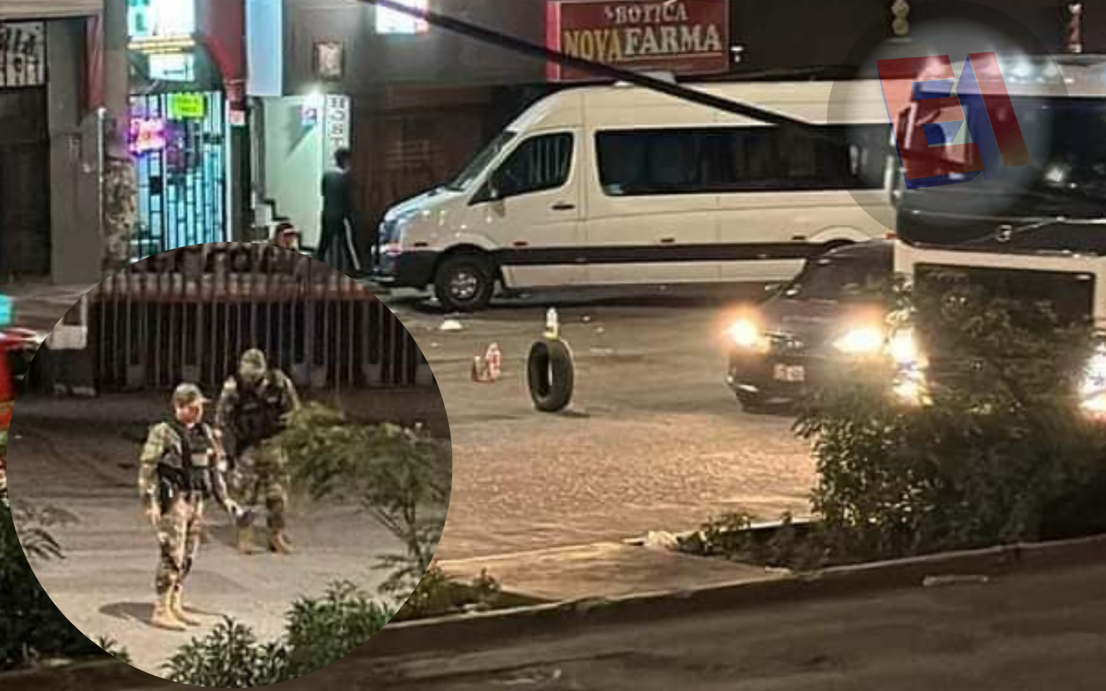 URGENTE. Balacera se registró esta noche frente a Gratersa por el terminal terrestre de Arequipa