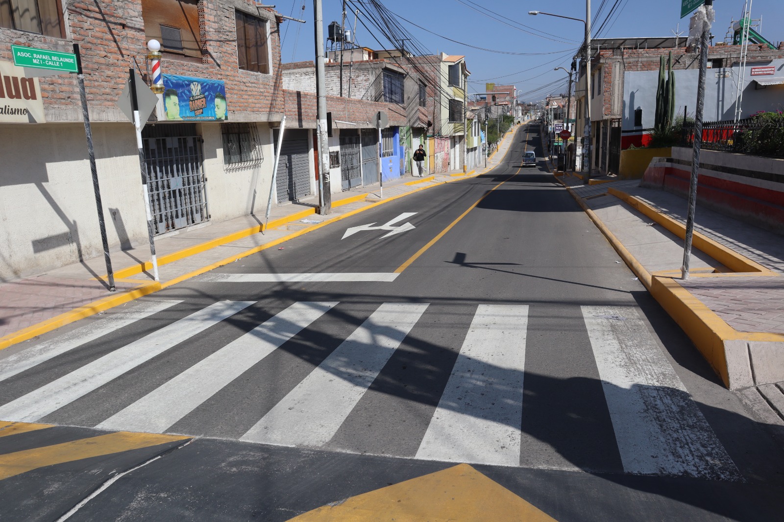 Municipio de Cayma entrega obra vial que une Rafael Belaúnde y Enace
