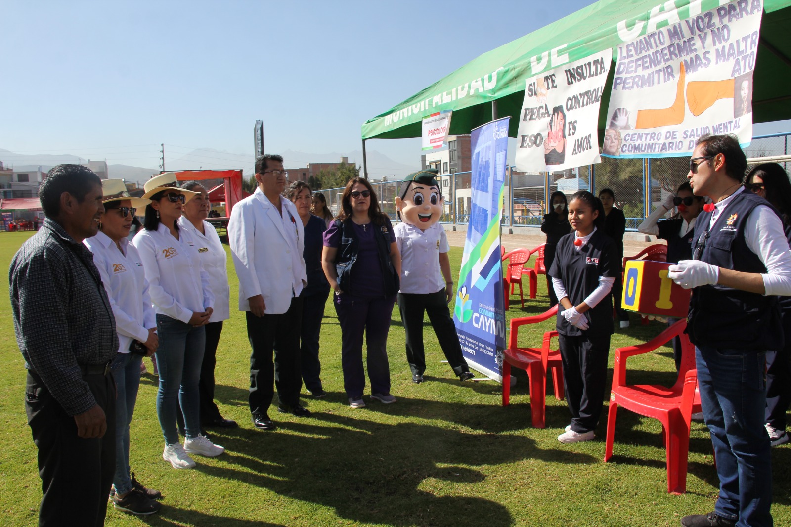 Municipalidad de Cayma realizó campaña de salud integral gratuita el fin de semana último