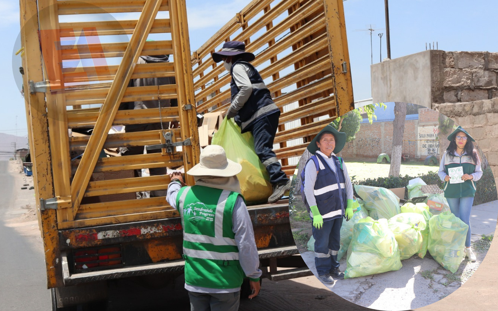 Recolectan más de 173 toneladas de material reciclable en Cerro Colorado